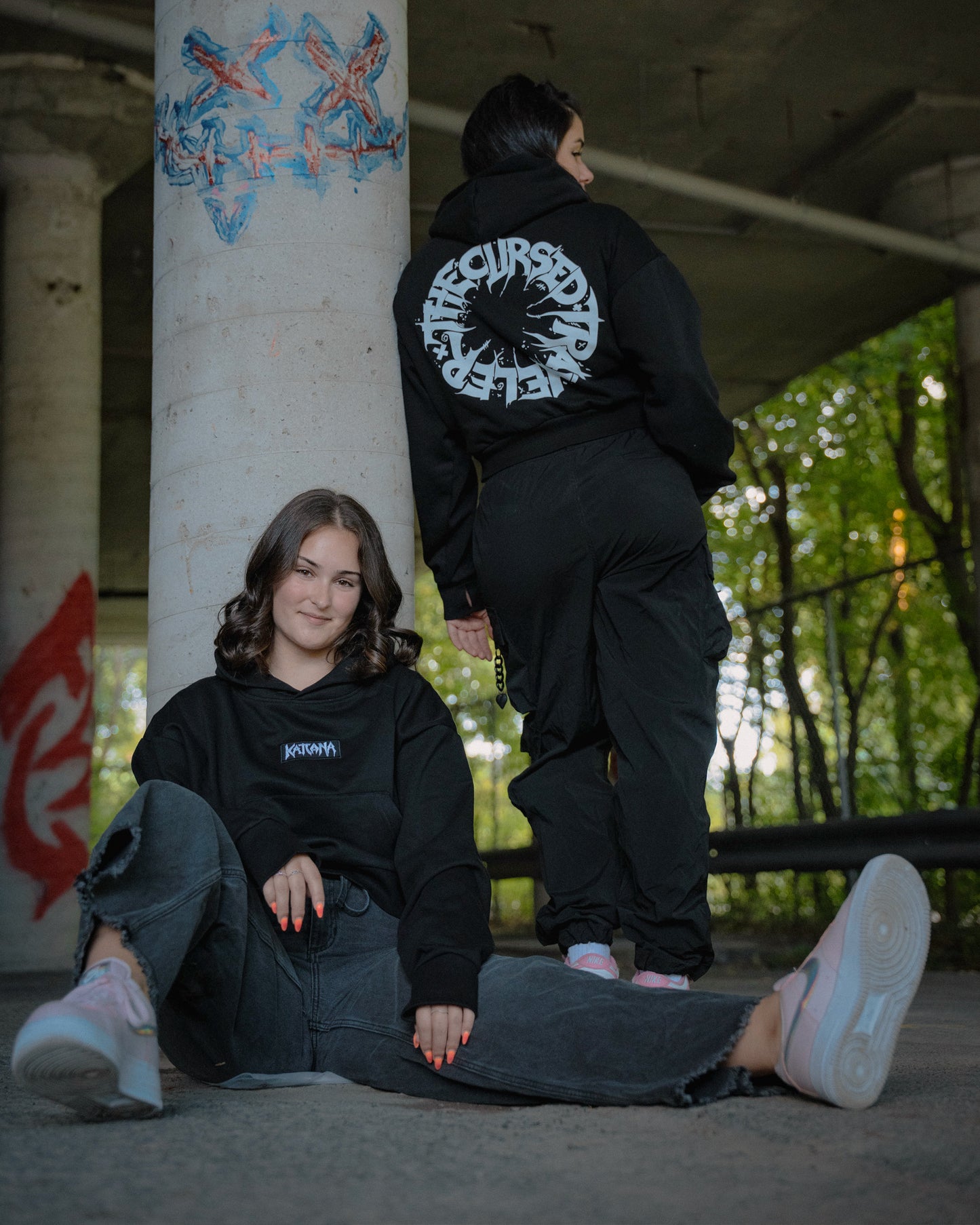 KATTANA MERCH - Croped Hoodie